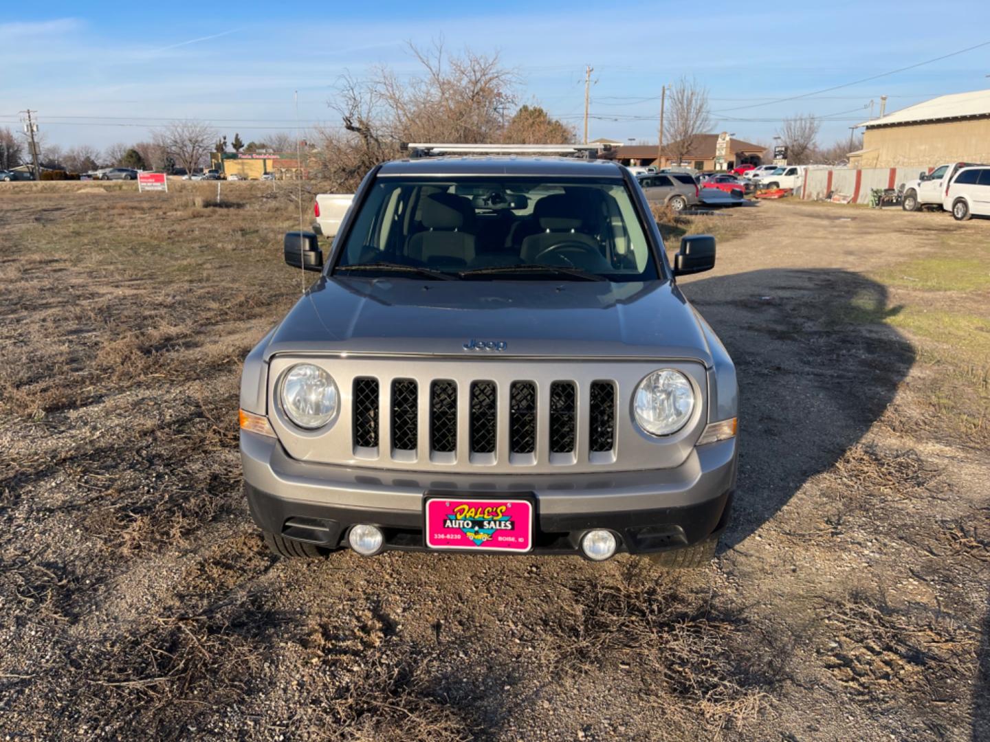 2017 Silver /Black Jeep Patriot Latitude (1C4NJRFBXHD) with an 2.4L L4 DOHC 16V engine, AT transmission, located at 813 E Fairview Ave, Meridian , ID, 83642, (208) 336-8230, 43.618851, -116.384010 - Photo#3